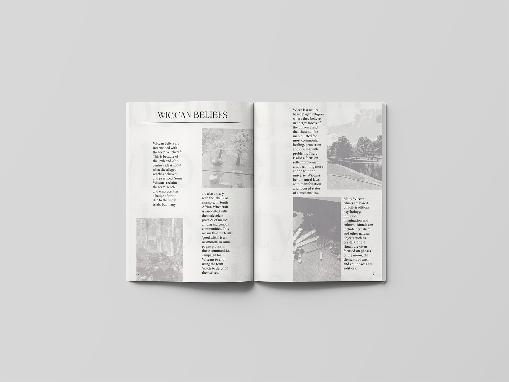 Future Folklore editorial spread
