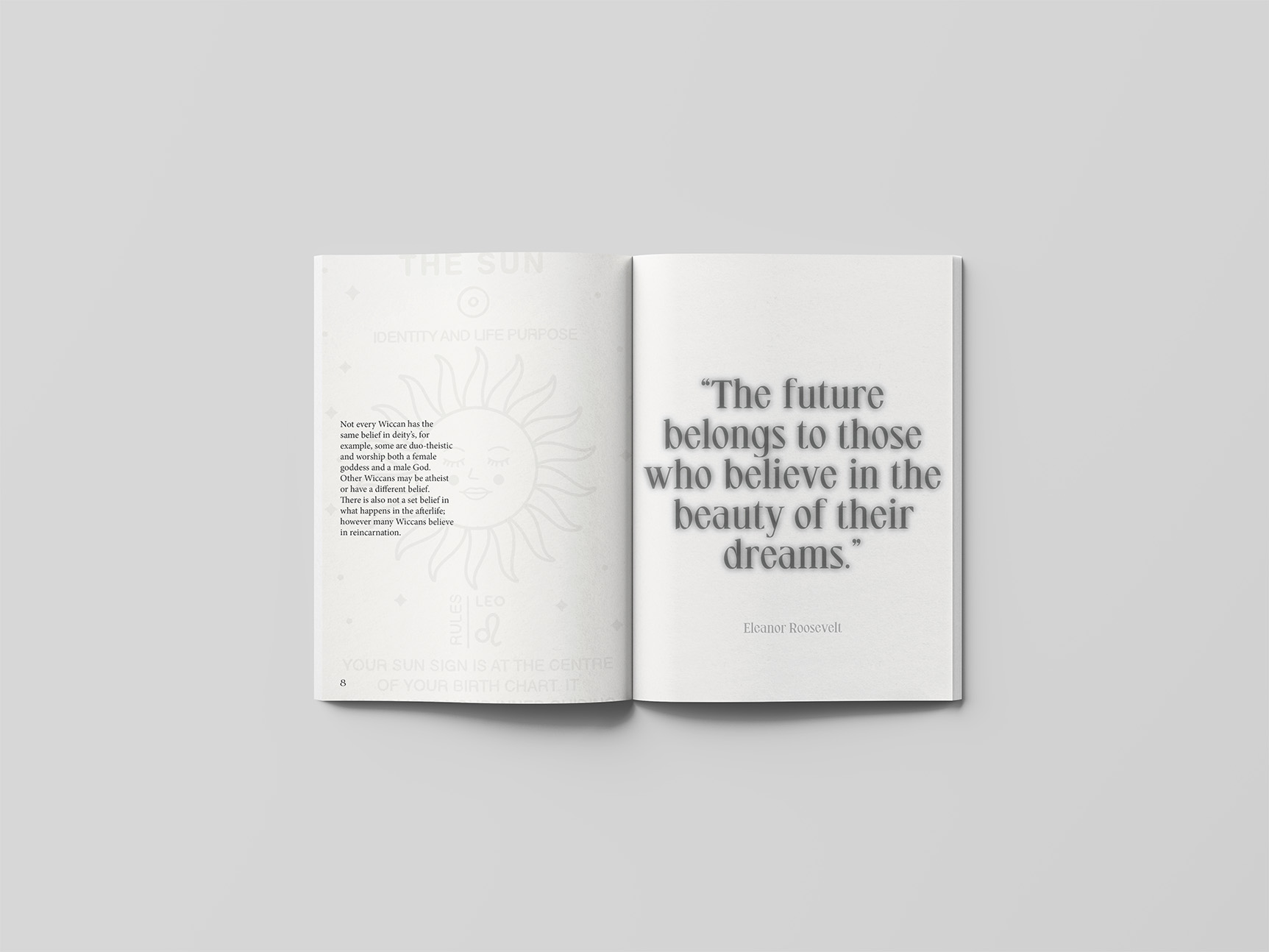Future Folklore editorial spread