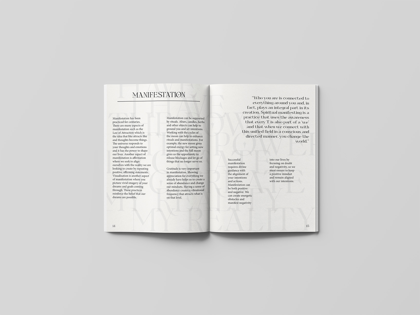 Future Folklore editorial spread