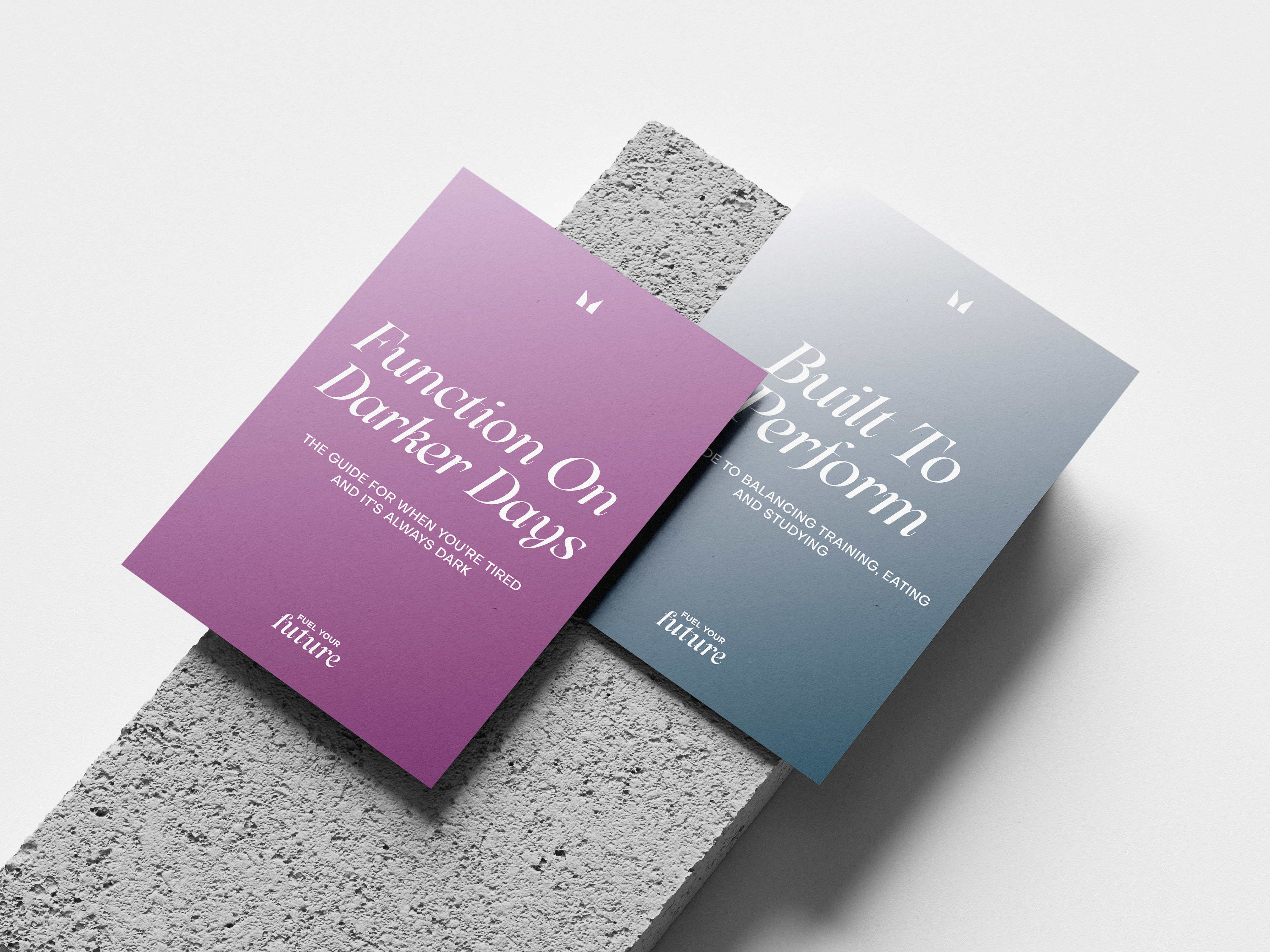 Function on Darker Days and Built to Perform publications presented together
