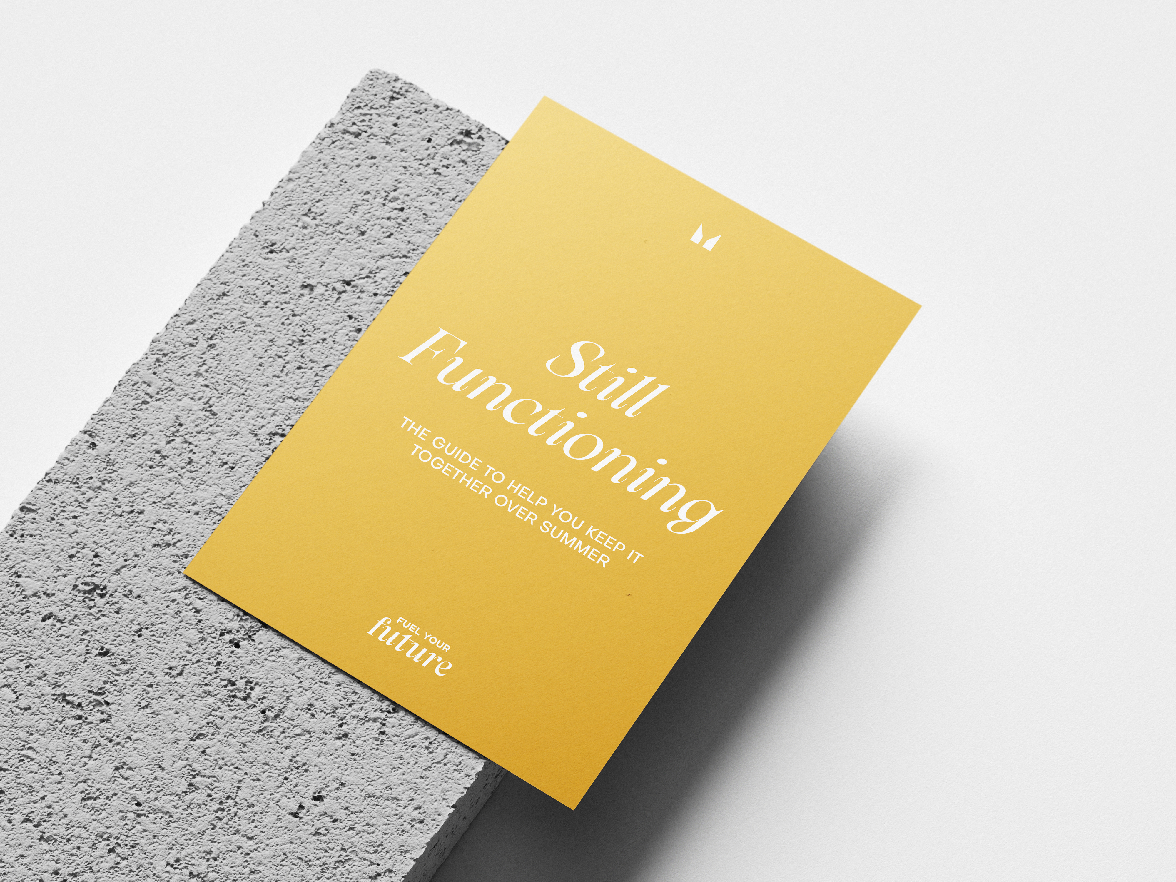 Still Functioning publication about maintaining wellbeing during summer