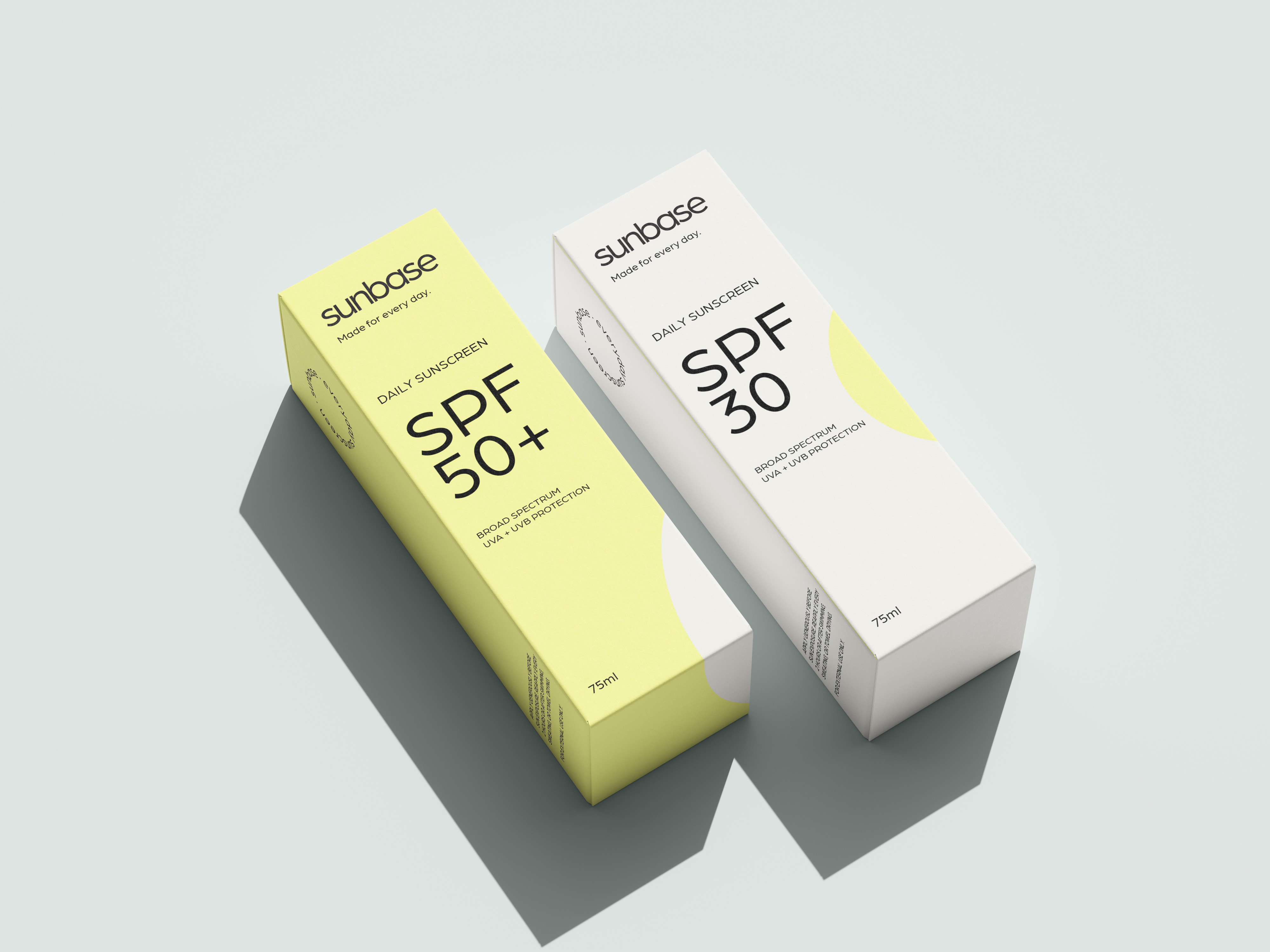 Sunbase conceptual packaging design