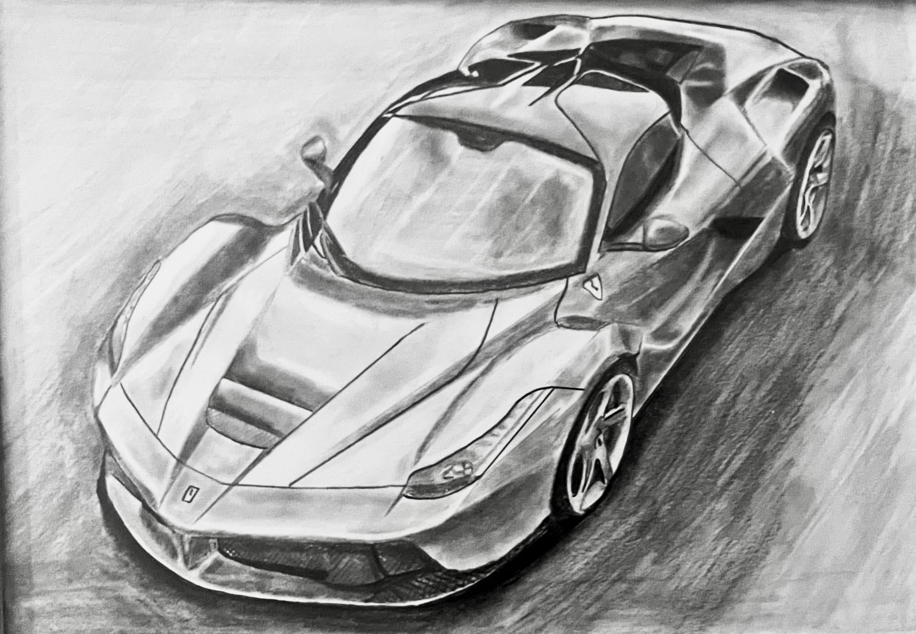 Bespoke automotive illustration 1